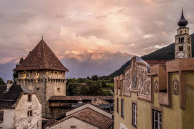 Glorenza medieval town