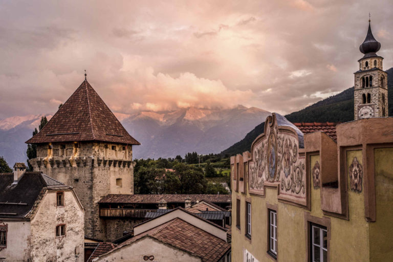 Glorenza medieval town